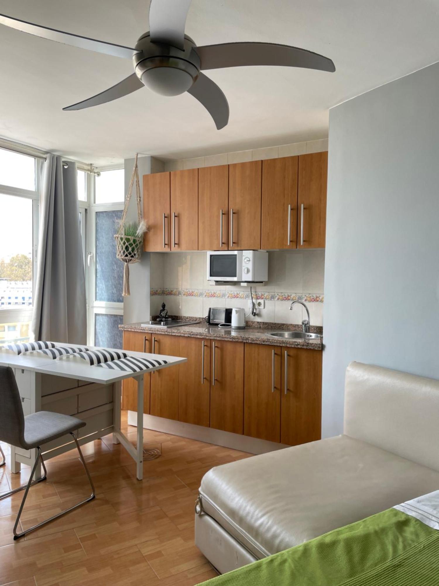 Benalmadena ,apartamento-Estudio primera Línea de Playa Exterior foto